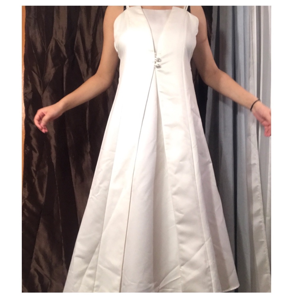 🌹White long dress